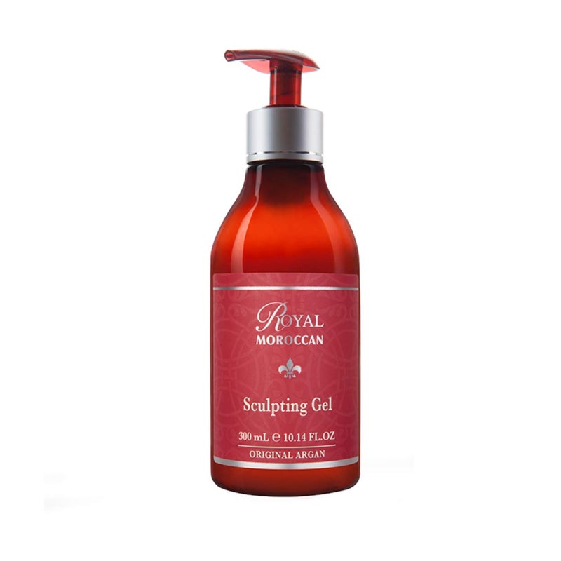 Royal Moroccan Sculpting Gel  Moroccan Argan Oil For Hair  Curly Hair Styling Gel  Hair Styling  Smoothing Products  Quick Drying Argan Oil Hair Products  300 ml 1014 fl oz